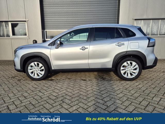 Suzuki S-Cross Comfort 110PS MHEV 4x4 ALLGRIP 1.4 Boosterjet Navi Klimaautomatik Sitzheizung ACC PDC v+h R&uuml;ckf.Kamera Suzuki-Radio Apple CarPlay Android Auto Touchscreen 2xKeyless 17-LM 