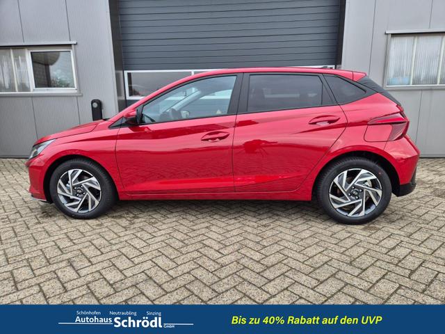 Hyundai i20 1.0 T-GDI 90PS Trend Automatik 5-t&uuml;rig Klimaautomatik Sitzheizung Lenkradheizung R&uuml;ckf.Kamera PDC Apple CarPlay Android Auto Tempomat Touchscreen 16"LM 