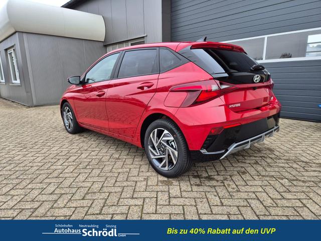 Hyundai i20 1.0 T-GDI 90PS Trend Automatik 5-t&uuml;rig Klimaautomatik Sitzheizung Lenkradheizung R&uuml;ckf.Kamera PDC Apple CarPlay Android Auto Tempomat Touchscreen 16"LM 