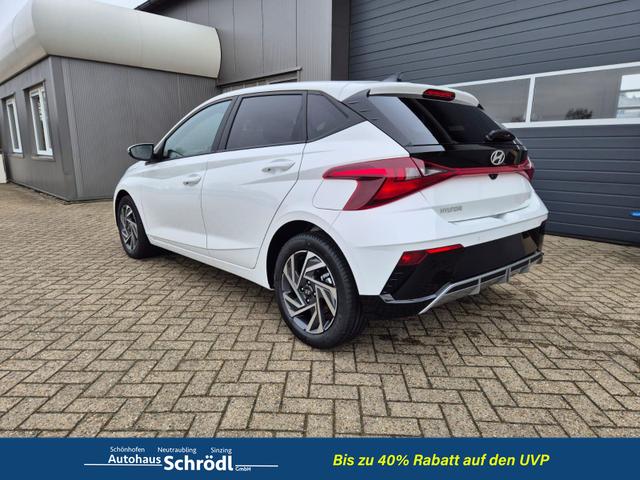 Hyundai i20 1.0 T-GDI 90PS Trend Automatik 5-t&uuml;rig Klimaautomatik Sitzheizung Lenkradheizung R&uuml;ckf.Kamera PDC Apple CarPlay Android Auto Tempomat Touchscreen 16"LM 