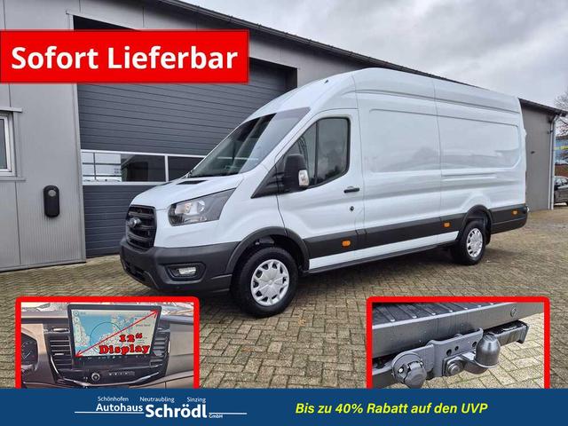 Ford Transit - 350 L4H3 2.0 EcoBlue 130PS Trend Heckantrieb 3,5t 2-Sitzer AHK Sitzheizung Frontscheibe beheizb. Klimaautomatik Navi PDC v+h Bluetooth DAB Apple CarPlay Android Auto Tempomat Ganzj.Reifen