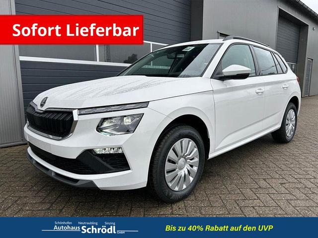 Skoda Kamiq - 1.0 TSI 115PS DSG Selection Matrix-LED Sitzheizung Garantieverl&auml;ngerung Klimaautomatik Parksensoren Skoda-Radio drahtlos Apple CarPlay + Android Auto Digital Cockpit Tempomat abg.Scheiben