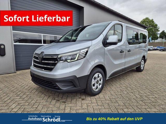 Renault Trafic - Combi L2 2.0 dCi 150PS Grand Evolution 9-Sitzer Rollstuhlrampe Rollstuhlsicherung Schiebet&uuml;r l+r Klima v+h DAB Bluetooth Touchscreen Apple CarPlay Android Auto PDC R&uuml;ckf.Kamera