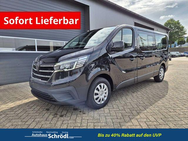 Renault Trafic - Combi L2 2.0 dCi 150PS Grand Evolution 9-Sitzer Rollstuhlrampe Rollstuhlsicherung Schiebet&uuml;r l+r Klima v+h DAB Bluetooth Touchscreen Apple CarPlay Android Auto PDC R&uuml;ckf.Kamera