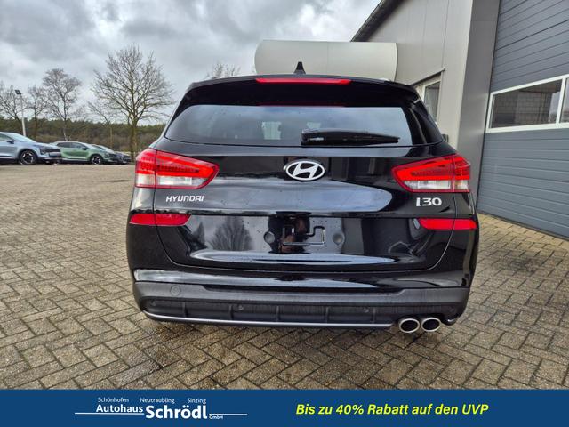 Hyundai i30 Kombi 1.6 T-GDI 150PS Automatik N-Line MY2026 Sitzheizung Lenkradheizung Klimaautomatik Navi 10,3"-Touchscreen Bluelink Apple CarPlay + Android Auto PDC v+h R&uuml;ckf.Kamera 18-LM 
