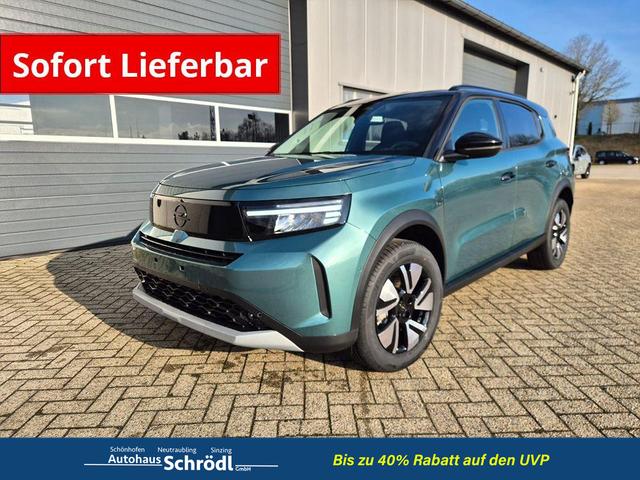 Opel Frontera - GS 1.2 HEV 110PS Automatik Sitzheizung Lenkradheizung Frontscheibe beheizb. Klimaautomatik PDC v+h R&uuml;ckf.Kamera Navi Apple CarPlay Android Auto Touchscreen 17"LM