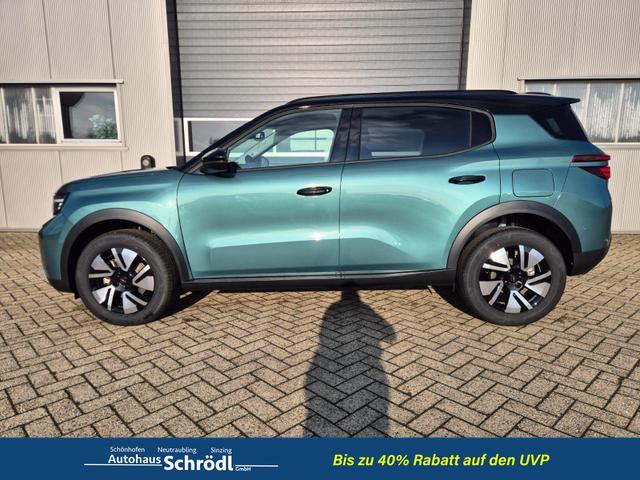 Opel Frontera GS 1.2 HEV 110PS Automatik Sitzheizung Lenkradheizung Frontscheibe beheizb. Klimaautomatik PDC v+h R&uuml;ckf.Kamera Navi Apple CarPlay Android Auto Touchscreen 17"LM 