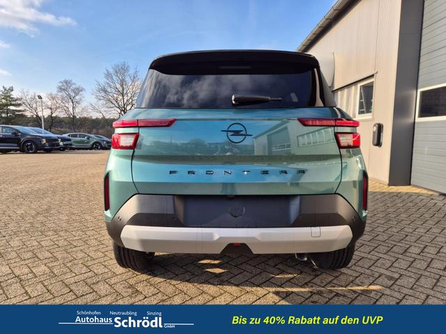 Opel Frontera GS 1.2 HEV 110PS Automatik Sitzheizung Lenkradheizung Frontscheibe beheizb. Klimaautomatik PDC v+h R&uuml;ckf.Kamera Navi Apple CarPlay Android Auto Touchscreen 17"LM 