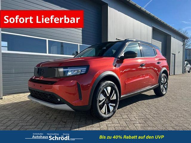 Opel Frontera - GS 1.2 HEV 110PS Automatik Sitzheizung Lenkradheizung Frontscheibe beheizb. Klimaautomatik PDC v+h R&uuml;ckf.Kamera Navi Apple CarPlay Android Auto Touchscreen 17"LM