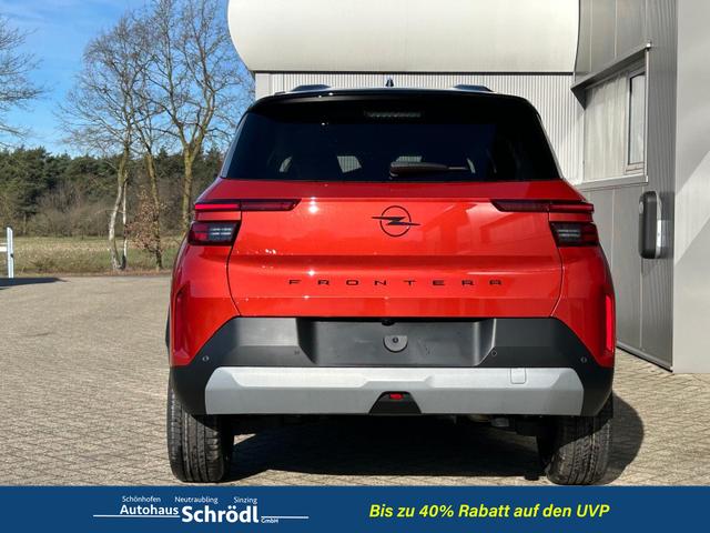 Opel Frontera GS 1.2 HEV 110PS Automatik Sitzheizung Lenkradheizung Frontscheibe beheizb. Klimaautomatik PDC v+h R&uuml;ckf.Kamera Navi Apple CarPlay Android Auto Touchscreen 17"LM 