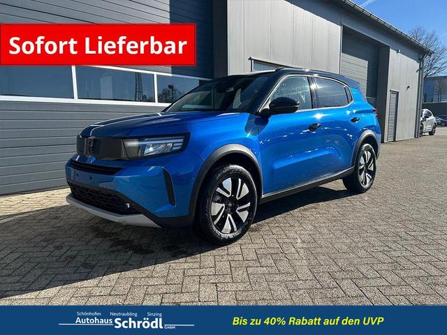 Opel Frontera - GS 1.2 HEV 110PS Automatik Sitzheizung Lenkradheizung Frontscheibe beheizb. Klimaautomatik PDC v+h R&uuml;ckf.Kamera Navi Apple CarPlay Android Auto Touchscreen 17"LM