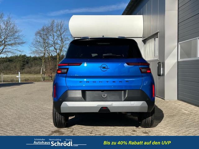 Opel Frontera GS 1.2 HEV 110PS Automatik Sitzheizung Lenkradheizung Frontscheibe beheizb. Klimaautomatik PDC v+h R&uuml;ckf.Kamera Navi Apple CarPlay Android Auto Touchscreen 17"LM 