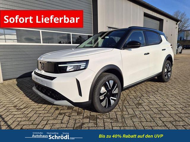 Opel Frontera - GS 1.2 HEV 110PS Automatik Sitzheizung Lenkradheizung Frontscheibe beheizb. Klimaautomatik PDC v+h R&uuml;ckf.Kamera Navi Apple CarPlay Android Auto Touchscreen 17"LM