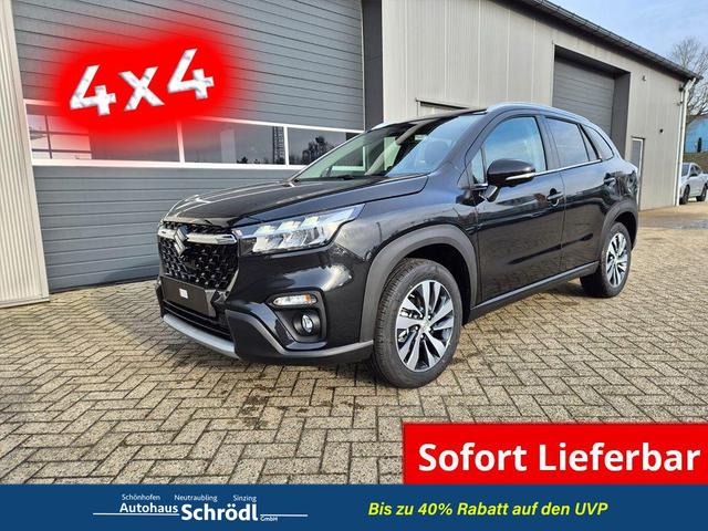 Suzuki S-Cross - Comfort+ 110PS MHEV 4x4 ALLGRIP 1.4 Boosterjet Teilleder Navi Klimaautomatik Sitzheizung ACC PDC v+h 4x Kamera Suzuki-Radio Apple CarPlay Android Auto Touchscreen 2xKeyless 17-LM