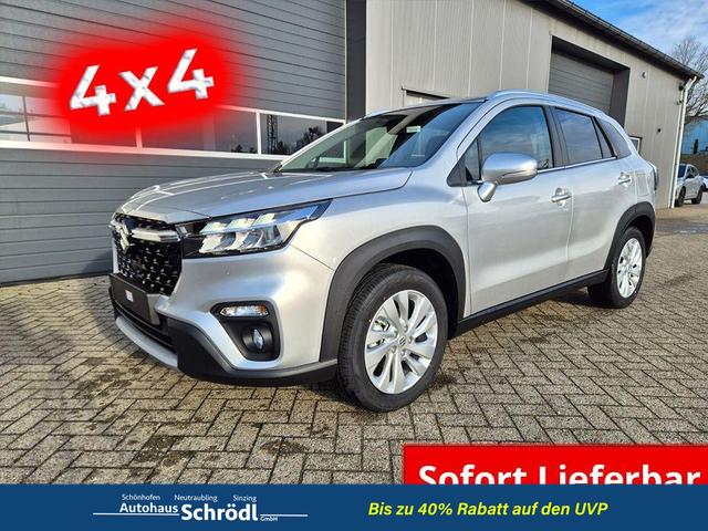 Suzuki S-Cross - Comfort 110PS MHEV 4x4 ALLGRIP 1.4 Boosterjet Navi Klimaautomatik Sitzheizung ACC PDC v+h R&uuml;ckf.Kamera Suzuki-Radio Apple CarPlay Android Auto Touchscreen 2xKeyless 17-LM