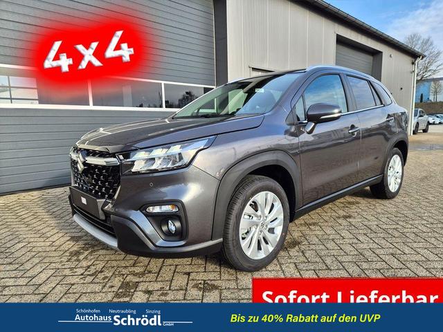 Suzuki S-Cross - Comfort 110PS MHEV 4x4 ALLGRIP 1.4 Boosterjet Navi Klimaautomatik Sitzheizung ACC PDC v+h R&uuml;ckf.Kamera Suzuki-Radio Apple CarPlay Android Auto Touchscreen 2xKeyless 17-LM