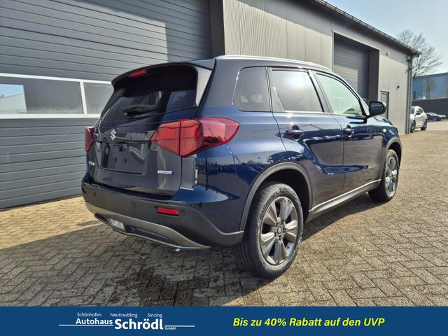 Suzuki Vitara Comfort 110PS MHEV 4x4 ALLGRIP 1.4 Boosterjet Allrad Navi Klimaautomatik Sitzheizung ACC PDC R&uuml;ckf.Kamera Suzuki-Radio Apple CarPlay Android Auto Touchscreen 2xKeyless 17-LM 