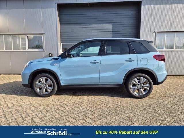 Suzuki Vitara Comfort 110PS MHEV 4x4 ALLGRIP 1.4 Boosterjet Allrad Navi Klimaautomatik Sitzheizung ACC PDC R&uuml;ckf.Kamera Suzuki-Radio Apple CarPlay Android Auto Touchscreen 2xKeyless 17-LM 