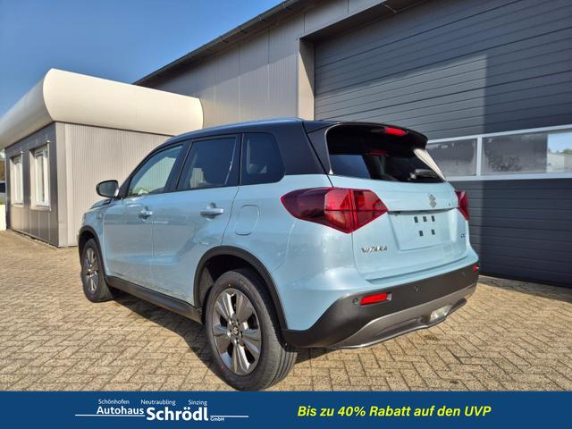 Suzuki Vitara Comfort 110PS MHEV 4x4 ALLGRIP 1.4 Boosterjet Allrad Navi Klimaautomatik Sitzheizung ACC PDC R&uuml;ckf.Kamera Suzuki-Radio Apple CarPlay Android Auto Touchscreen 2xKeyless 17-LM 