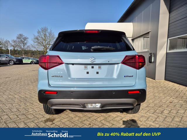 Suzuki Vitara Comfort 110PS MHEV 4x4 ALLGRIP 1.4 Boosterjet Allrad Navi Klimaautomatik Sitzheizung ACC PDC R&uuml;ckf.Kamera Suzuki-Radio Apple CarPlay Android Auto Touchscreen 2xKeyless 17-LM 