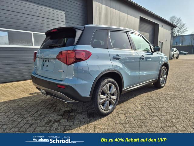 Suzuki Vitara Comfort 110PS MHEV 4x4 ALLGRIP 1.4 Boosterjet Allrad Navi Klimaautomatik Sitzheizung ACC PDC R&uuml;ckf.Kamera Suzuki-Radio Apple CarPlay Android Auto Touchscreen 2xKeyless 17-LM 