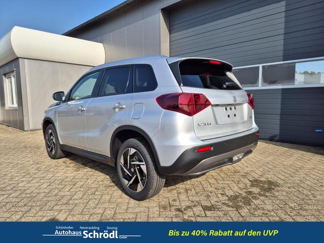 Suzuki Vitara Comfort+ 110PS Automatik MHEV 1.4 Boosterjet Teilleder Navi Klimaautomatik Sitzheizung ACC PDC v+h R&uuml;ckf.Kamera Suzuki-Radio Apple CarPlay Android Auto Touchscreen 2xKeyless 17-LM 