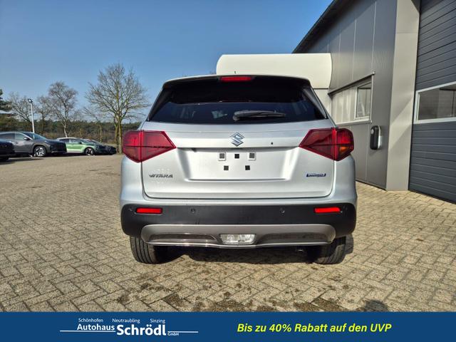 Suzuki Vitara Comfort+ 110PS Automatik MHEV 1.4 Boosterjet Teilleder Navi Klimaautomatik Sitzheizung ACC PDC v+h R&uuml;ckf.Kamera Suzuki-Radio Apple CarPlay Android Auto Touchscreen 2xKeyless 17-LM 