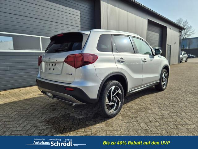 Suzuki Vitara Comfort+ 110PS Automatik MHEV 1.4 Boosterjet Teilleder Navi Klimaautomatik Sitzheizung ACC PDC v+h R&uuml;ckf.Kamera Suzuki-Radio Apple CarPlay Android Auto Touchscreen 2xKeyless 17-LM 