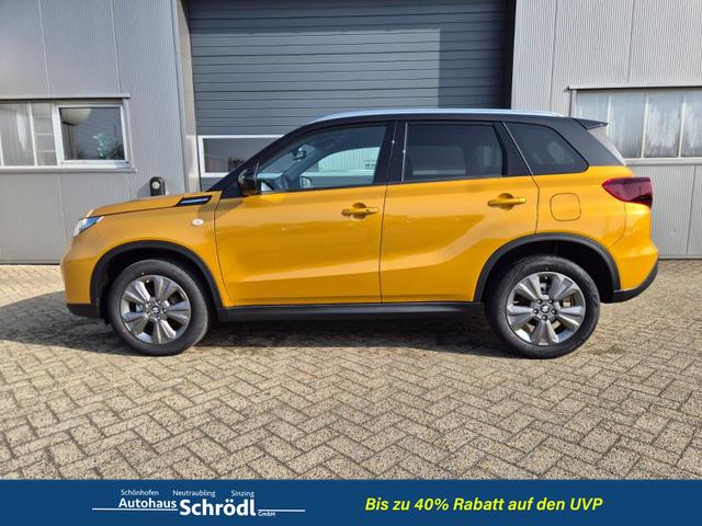 Suzuki Vitara Comfort 110PS MHEV 4x4 ALLGRIP 1.4 Boosterjet Allrad Navi Klimaautomatik Sitzheizung ACC PDC R&uuml;ckf.Kamera Suzuki-Radio Apple CarPlay Android Auto Touchscreen 2xKeyless 17-LM 