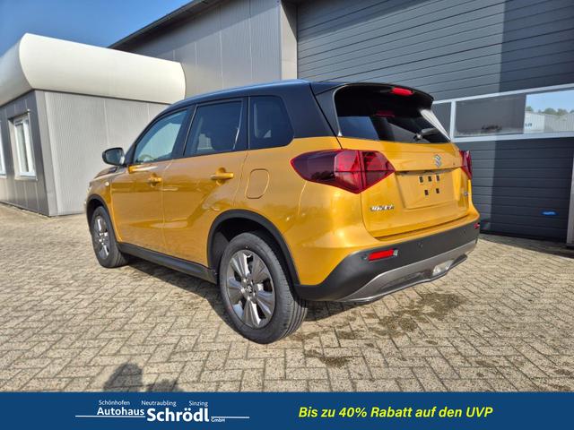 Suzuki Vitara Comfort 110PS MHEV 4x4 ALLGRIP 1.4 Boosterjet Allrad Navi Klimaautomatik Sitzheizung ACC PDC R&uuml;ckf.Kamera Suzuki-Radio Apple CarPlay Android Auto Touchscreen 2xKeyless 17-LM 