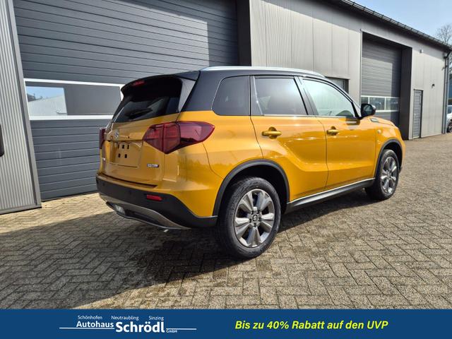 Suzuki Vitara Comfort 110PS MHEV 4x4 ALLGRIP 1.4 Boosterjet Allrad Navi Klimaautomatik Sitzheizung ACC PDC R&uuml;ckf.Kamera Suzuki-Radio Apple CarPlay Android Auto Touchscreen 2xKeyless 17-LM 