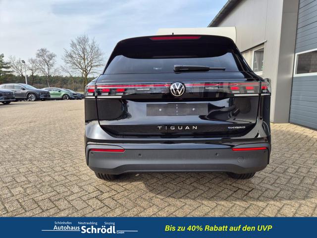 Volkswagen Tiguan Life 1,5 l eHybrid OPF 204PS DSG LED-Plus-Scheinw. elektr. Heckklappe Sitzheizung v+h Lenkradheizung Frontscheibe beheizb. R&uuml;ckf.Kamera Klimaautomatik VW-Radio Bluetooth wireless Apple CarPlay + Android Auto PDC ACC 2xKeyless Digital Cockpit 