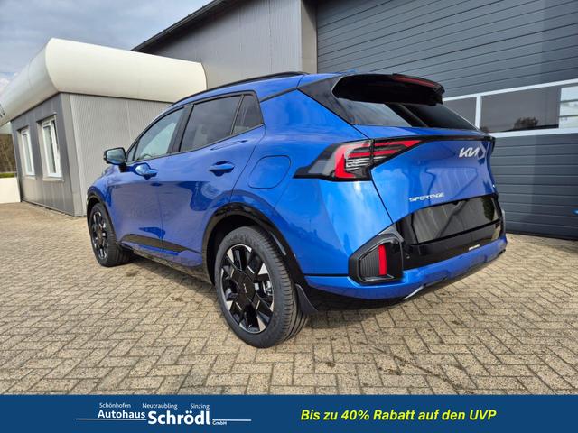 Kia Sportage 1.6 T-GDi 180PS 4x4 AWD Automatik GT-Line NEUES MODELL MY26 FACELIFT Teil-Leder 19"LM Sitzheizung v+h Lenkradheizung Klimaautomatik ACC Navi Bluetooth Touchscreen Apple CarPlay Android Auto PDC R&uuml;ckf.Kamera 2x Keyless 