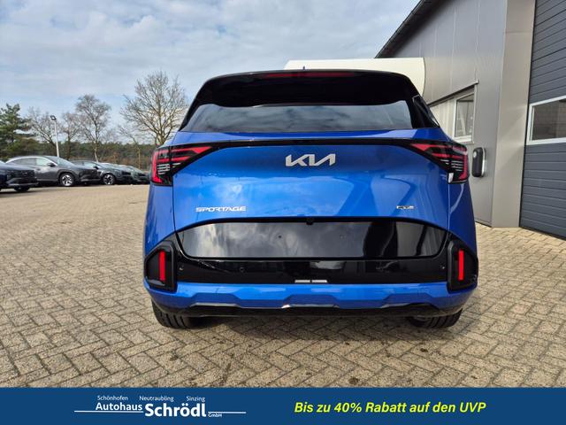 Kia Sportage 1.6 T-GDi 180PS 4x4 AWD Automatik GT-Line NEUES MODELL MY26 FACELIFT Teil-Leder 19"LM Sitzheizung v+h Lenkradheizung Klimaautomatik ACC Navi Bluetooth Touchscreen Apple CarPlay Android Auto PDC R&uuml;ckf.Kamera 2x Keyless 