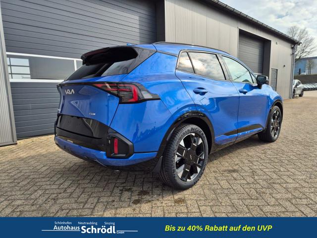 Kia Sportage 1.6 T-GDi 180PS 4x4 AWD Automatik GT-Line NEUES MODELL MY26 FACELIFT Teil-Leder 19"LM Sitzheizung v+h Lenkradheizung Klimaautomatik ACC Navi Bluetooth Touchscreen Apple CarPlay Android Auto PDC R&uuml;ckf.Kamera 2x Keyless 