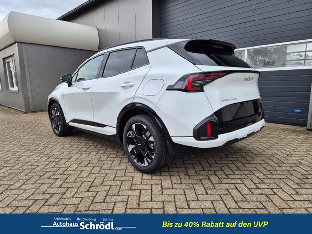 Kia Sportage 1.6 T-GDi 180PS 4x4 AWD Automatik GT-Line NEUES MODELL MY26 FACELIFT Teil-Leder 19"LM Sitzheizung v+h Lenkradheizung Klimaautomatik ACC Navi Bluetooth Touchscreen Apple CarPlay Android Auto PDC R&uuml;ckf.Kamera 2x Keyless 