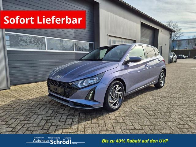 Hyundai i20 - 1.0 T-GDI 90PS Trend Automatik 5-t&uuml;rig Klimaautomatik Sitzheizung Lenkradheizung R&uuml;ckf.Kamera PDC Apple CarPlay Android Auto Tempomat Touchscreen 16"LM