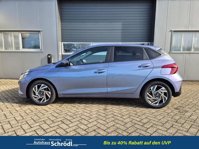 Hyundai i20 1.0 T-GDI 90PS Trend Automatik 5-t&uuml;rig Klimaautomatik Sitzheizung Lenkradheizung R&uuml;ckf.Kamera PDC Apple CarPlay Android Auto Tempomat Touchscreen 16"LM 