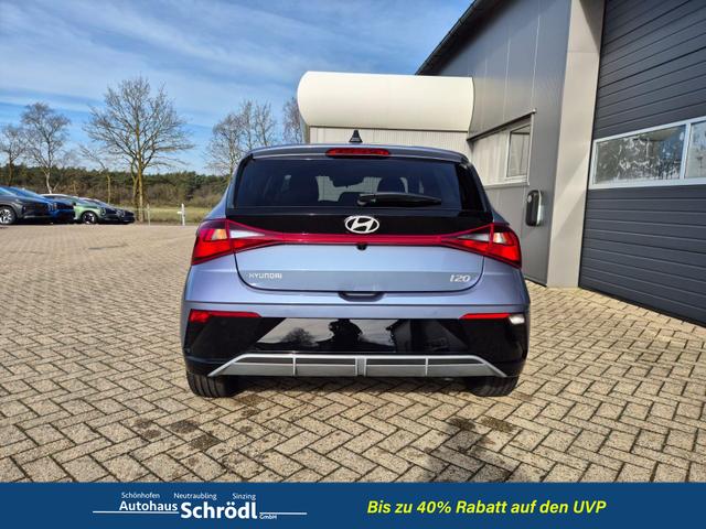 Hyundai i20 1.0 T-GDI 90PS Trend Automatik 5-t&uuml;rig Klimaautomatik Sitzheizung Lenkradheizung R&uuml;ckf.Kamera PDC Apple CarPlay Android Auto Tempomat Touchscreen 16"LM 