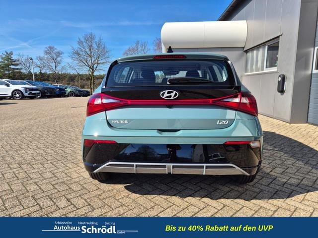 Hyundai i20 1.0 T-GDI 90PS Automatik 5-T&uuml;rer Sitzheizung Lenkradheizung R&uuml;ckf.Kamera PDC Klima Apple CarPlay Android Auto Tempomat Touchscreen 