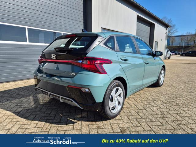 Hyundai i20 1.0 T-GDI 90PS Automatik 5-T&uuml;rer Sitzheizung Lenkradheizung R&uuml;ckf.Kamera PDC Klima Apple CarPlay Android Auto Tempomat Touchscreen 
