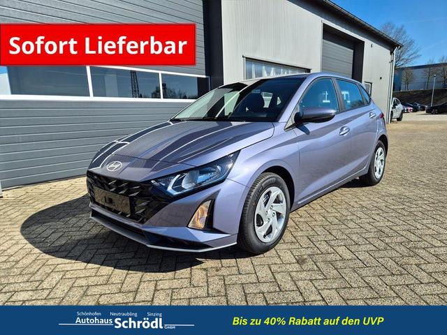 Hyundai i20 - 1.0 T-GDI 90PS Automatik 5-T&uuml;rer Sitzheizung Lenkradheizung R&uuml;ckf.Kamera PDC Klima Apple CarPlay Android Auto Tempomat Touchscreen