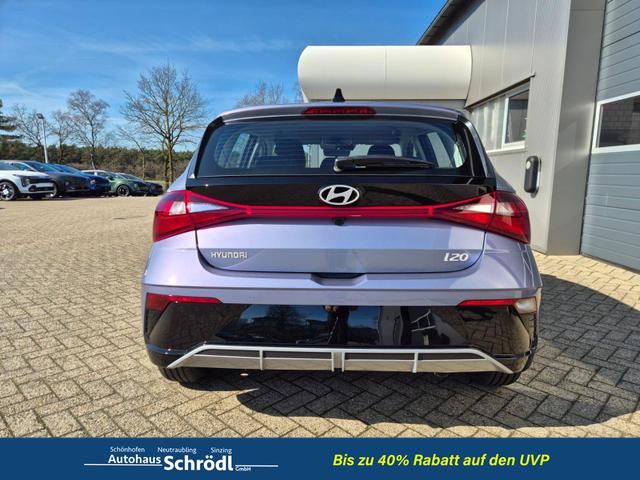 Hyundai i20 1.0 T-GDI 90PS Automatik 5-T&uuml;rer Sitzheizung Lenkradheizung R&uuml;ckf.Kamera PDC Klima Apple CarPlay Android Auto Tempomat Touchscreen 