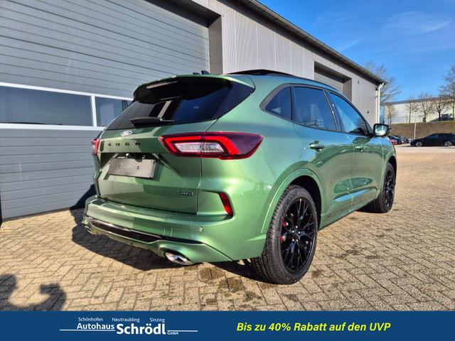 Ford Kuga ST-Line X 243PS PHEV Automatik Black Package Matrix-LED schwenkb. AHK elektr. PanoDach Sitzheizung v+h Lenkradheizung Frontscheibe beheizb. Navi SYNC4 Apple CarPlay Android Auto Touchscreen PDC 4xKamera 2xKeyless B+O Sound 20"LM vollelektr. Reic 