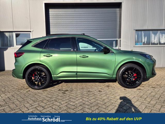 Ford Kuga ST-Line X 243PS PHEV Automatik Black Package Matrix-LED schwenkb. AHK elektr. PanoDach Sitzheizung v+h Lenkradheizung Frontscheibe beheizb. Navi SYNC4 Apple CarPlay Android Auto Touchscreen PDC 4xKamera 2xKeyless B+O Sound 20"LM vollelektr. Reic 