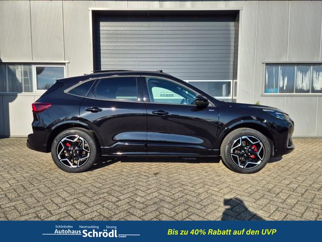 Ford Kuga ST-Line X 243PS PHEV Automatik Matrix-LED schwenkb. AHK elektr. PanoDach Sitzheizung v+h Lenkradheizung Frontscheibe beheizb. Navi SYNC4 Apple CarPlay Android Auto Touchscreen PDC 4xKamera 2xKeyless B+O Sound 19"LM vollelektr. Reichweite 65KM 