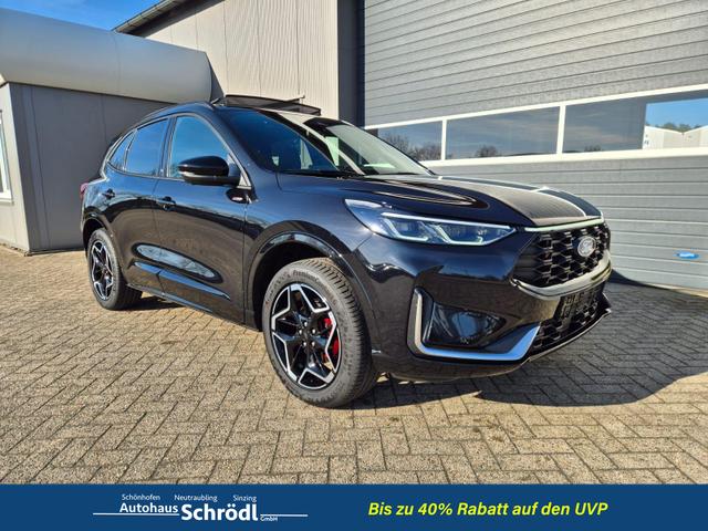 Ford Kuga ST-Line X 243PS PHEV Automatik Matrix-LED schwenkb. AHK elektr. PanoDach Sitzheizung v+h Lenkradheizung Frontscheibe beheizb. Navi SYNC4 Apple CarPlay Android Auto Touchscreen PDC 4xKamera 2xKeyless B+O Sound 19"LM vollelektr. Reichweite 65KM 
