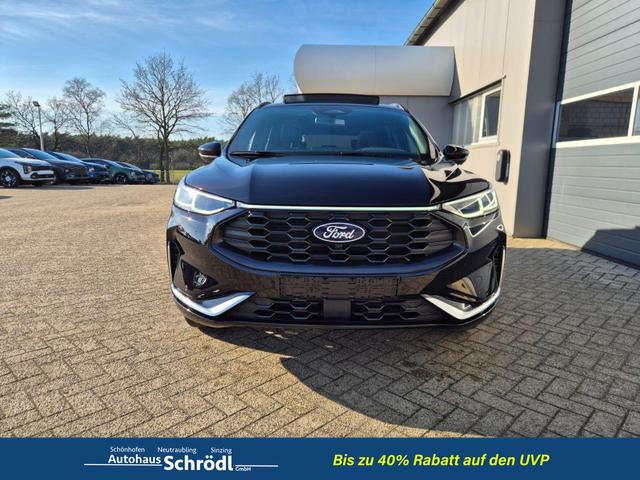 Ford Kuga ST-Line X 243PS PHEV Automatik Matrix-LED schwenkb. AHK elektr. PanoDach Sitzheizung v+h Lenkradheizung Frontscheibe beheizb. Navi SYNC4 Apple CarPlay Android Auto Touchscreen PDC 4xKamera 2xKeyless B+O Sound 19"LM vollelektr. Reichweite 65KM 