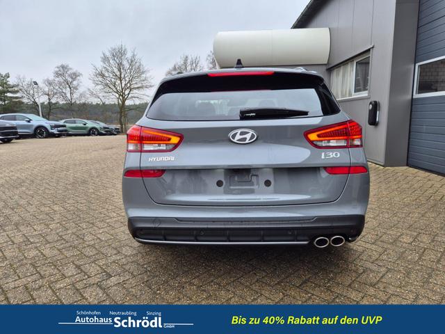 Hyundai i30 Kombi 1.6 T-GDI 150PS Automatik N-Line MY2026 Sitzheizung Lenkradheizung Klimaautomatik Navi 10,3"-Touchscreen Bluelink Apple CarPlay + Android Auto PDC v+h R&uuml;ckf.Kamera 18-LM 