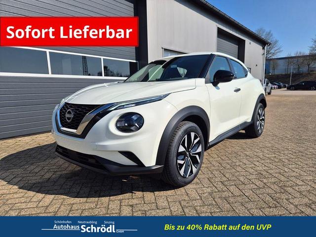 Nissan Juke - 1.0 DIG-T 114PS Acenta Klimaautomatik Sitzheizung R&uuml;ckf.Kamera Bluetooth Touchscreen wireless Apple CarPlay Android Auto